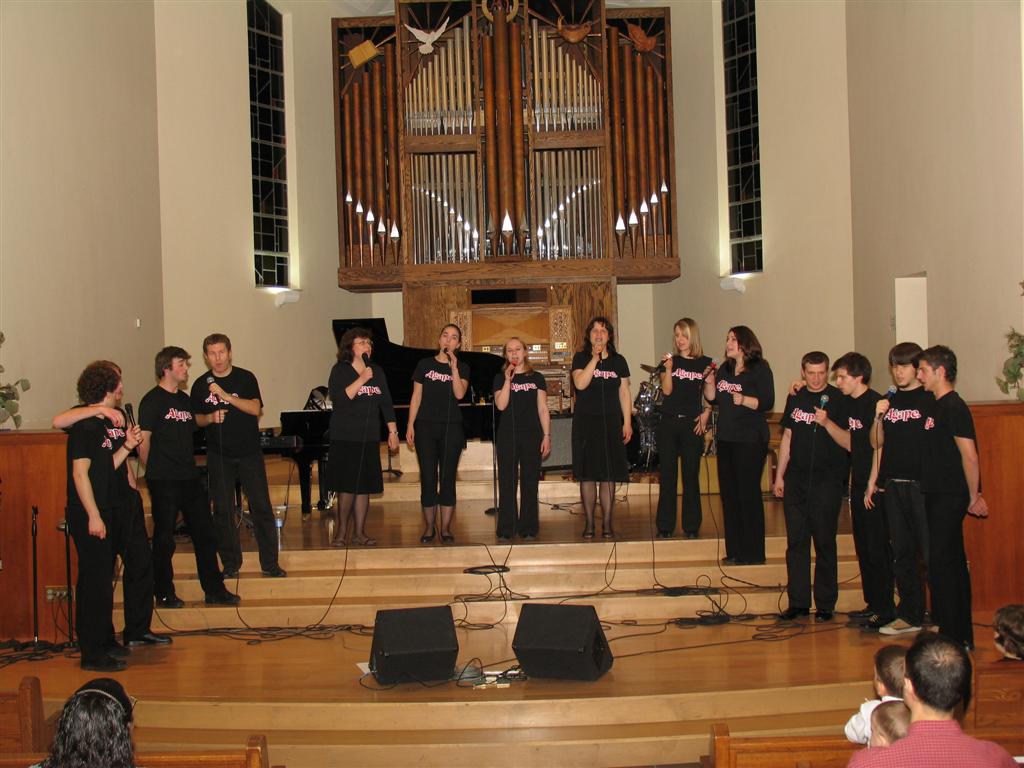 Agape Performing at Andrews3